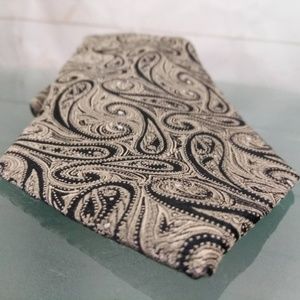 Chaps Paisley Neck Tie 100% Silk Tie